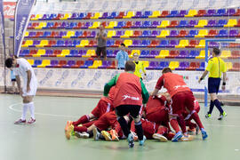 Partido Irán contra Bielorrusia. 14º Campeonato del Mundo Universitario de Fútbol Sala 2014 (FUTSAL). Antequera. Julio de 2014