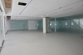 Interiores de la nueva Facultad de Psicología. Campus de Teatinos. Mayo de 2021
