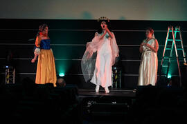 Actuación en la gala de clausura de la 31ª edición de Fancine de la Universidad de Málaga. Cine Albéniz. Noviembre de 2021