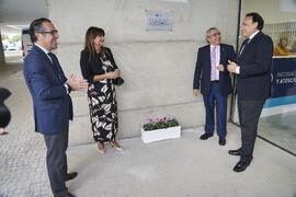 Inauguración la nueva Facultad de Psicología y Logopedia de la Universidad de Málaga. Campus de Teatinos. Octubre de 2022