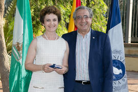 Homenaje al personal que cumple 25 años de servicio en la UMA. Jardín Botánico. Junio 2017
