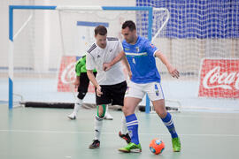 Partido Alemania contra Brasil. 14º Campeonato del Mundo Universitario de Fútbol Sala 2014 (FUTSAL). Antequera. Julio de 2014