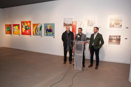 Inauguración de la exposición "Economistas en el arte". Museo de Nerja. Enero de 2017