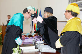 Investidura de nuevos doctores por la Universidad de Málaga. Paraninfo. Febrero de 2012
