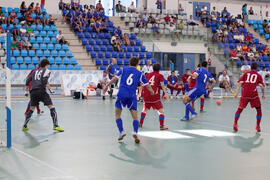 Partido República Checa contra Israel. 14º Campeonato del Mundo Universitario de Fútbol Sala 2014 (FUTSAL). Antequera. Julio de 2014