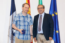 Homenaje al personal que cumple 25 años de servicio en la UMA. Paraninfo. Junio 2016
