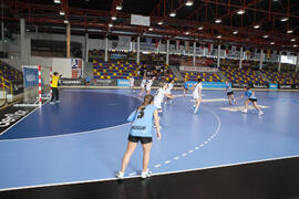 Partido Uruguay - República Checa. Categoría femenina. Campeonato del Mundo Universitario de Balonmano. Antequera. Junio de 2016