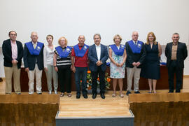 Graduación del curso del Aula de Mayores de la Universidad de Málaga. Paraninfo. Junio de 2017