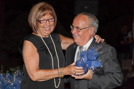 Cena de gala con motivo al homenaje para los jubilados y personal que cumple 25 años de servicio en la Universidad de Málaga. Jardín Botánico. Junio de 2009