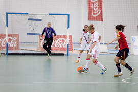 Partido España contra Rusia. 14º Campeonato del Mundo Universitario de Fútbol Sala 2014 (FUTSAL). Antequera. Julio de 2014