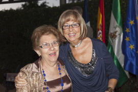 Cena de gala con motivo al homenaje para los jubilados y personal que cumple 25 años de servicio en la Universidad de Málaga. Jardín Botánico. Junio de 2010