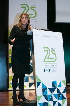 Intervención de Susana Díaz. Acto del 25 Aniversario del Parque Tecnológico de Andalucía. Palacio de Ferias y Congresos de Málaga. Noviembre de 2017
