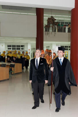 Investidura de nuevos doctores por la Universidad de Málaga. Salón de Actos de la Facultad de Derecho. Enero de 2013