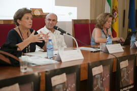 Reunión de la Asociación de la  Olimpiada Española de Economía, Fase Nacional. Salón de Grados de la Facultad de Economía y Empresariales. Málaga. Junio de 2015
