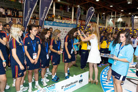 Medalla de plata para España. Acto de clausura y entrega de medallas. 14º Campeonato del Mundo Universitario de Fútbol Sala 2014 (FUTSAL). Antequera. Julio de 2014