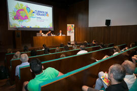 Acto de clausura de los Cursos de Verano de la Universidad de Málaga. Ronda. Julio de 2018