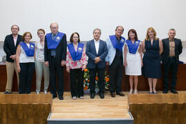 Graduación del curso del Aula de Mayores de la Universidad de Málaga. Paraninfo. Junio de 2017