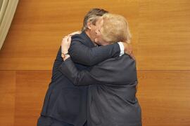Toma de posesión de María del Carmen Sánchez Hernández como nueva Vicerrectora Adjunta de Concursos y Normativa del PDI de la Universidad de Málaga. Edificio del Rectorado. Abril de 2024