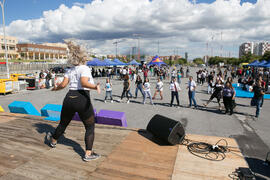 Zumba-Fitness. II Día del Estudiante. Campus de Teatinos. Octubre de 2018