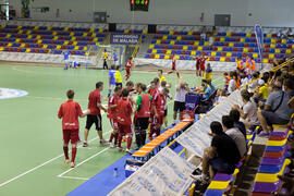 Partido Brasil contra Bielorrusia. 14º Campeonato del Mundo Universitario de Fútbol Sala 2014 (FUTSAL). Antequera. Julio de 2014