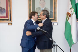 Toma de posesión de Juan José Hinojosa como Decano de la Facultad de Derecho. Facultad de Derecho.  Junio de 2016