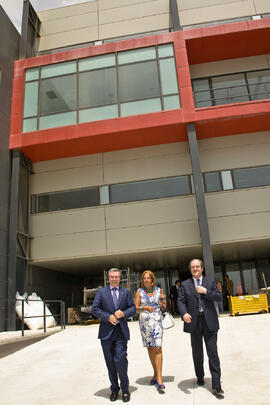 Visita oficial del Ministro Ángel Gabilondo a la Universidad de Málaga. Julio de 2009