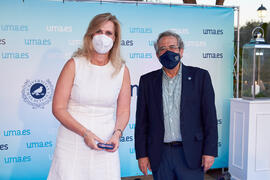 Homenaje al personal jubilado o que cumple 25 años de servicio en la Universidad de Málaga. Jardín Botánico. Septiembre de 2021