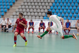 Partido Portugal contra República Checa. 14º Campeonato del Mundo Universitario de Fútbol Sala 2014 (FUTSAL). Antequera. Julio de 2014