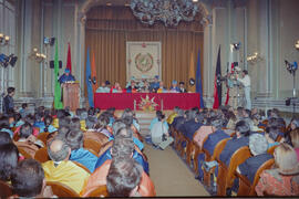 Apertura del Curso Académico 1993/1994 de la Universidad de Málaga. Teatro María Cristina. 1993