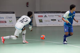 Partido China contra Tailandia. 14º Campeonato del Mundo Universitario de Fútbol Sala 2014 (FUTSAL). Antequera. Julio de 2014