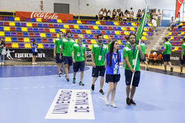 Ceremonia de apertura del Campeonato del Mundo Universitario de Balonmano. Antequera. Junio de 2016