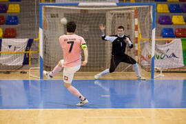 Partido de fútbol sala. Fases Finales de los Campeonatos de España Universitarios. Antequera. Abril de 2012