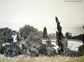 Gibraltar, jardines en la Alameda. James Mann