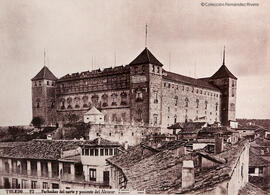 Toledo, Alcázar, fachadas del norte y poniente. J. Laurent.