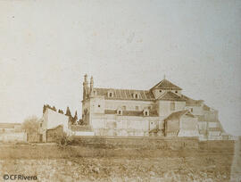 Sevilla, iglesia del Convento de Los Remedios, por la parte de atrás. Pierre Emile Pécarrère