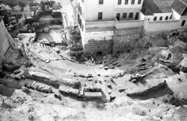 Teatro Romano. Septiembre de 1960. Málaga. España.