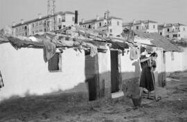 Viviendas. Arroyo del Cuarto. 1954-10, octubre. Málaga, España.