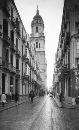 Calle Molina Lario. Catedral. Málaga (España)
