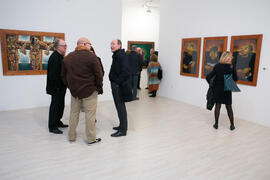 Inauguración de la exposición "Inventario", de Buly. Centro de Arte Contemporáneo Francisco Hernández, Vélez-Málaga. Diciembre de 2018