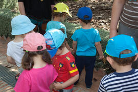 Excursión de la Escuela Infantil Francisca Luque al Jardín Botánico. Campus de Teatinos. Mayo de 2014