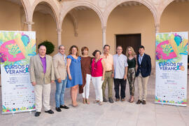 Foto de familia. Cursos de Verano de la Universidad de Málaga. Ronda. Julio de 2018