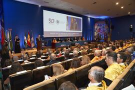 Intervención de Miguel Porras Fernández. Apertura del Curso Académico 2023/2024 de la Universidad de Málaga. Paraninfo. Septiembre de 2023