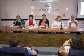 Mesa Redonda: “Violencia contra la mujer y medios de comunicación”. Curso "Mujeres frente a la violencia". Cursos de verano 2018 de la Universidad de Málaga. Marbella. Julio de 2018