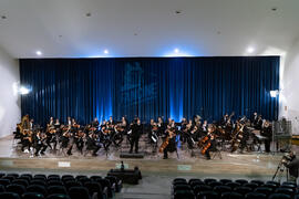 Concierto de Bandas Sonoras de la 30 edición de Fancine de la Universidad de Málaga. Auditorio de la Escuela Técnica de Ingeniería de Telecomunicaciones e Informática. Noviembre de 2020
