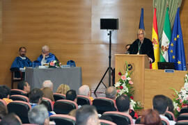 Investidura como Doctor "Honoris Causa" de Jean-Marie Lehn por la Facultad de Ciencias de la Universidad de Málaga. Edificio del Rectorado. Junio 2015