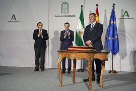 Toma de posesión de D. Teodomiro López Navarrete como Rector de la Universidad de Málaga. Palacio de San Telmo, Sevilla. Febrero de 2024