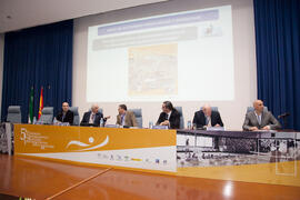 Congreso de deporte del 5º Congreso Internacional de actividad físico-deportiva para mayores de la Universidad de Málaga en la E.T.S.I . Marzo de 2013