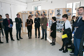 Inauguración de la exposición “arcVision Prize-Mujeres y Arquitectura” en la Escuela Técnica Superior de Arquitectura de la Universidad de Málaga. Campus de El Elijo. Marzo de 2017.