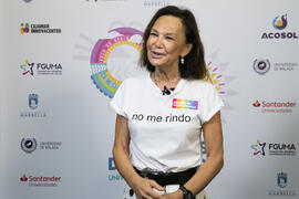 Miren Larrazábal. Curso "Diversidad sexual". Cursos de verano 2019 de la Universidad de Málaga. Marbella. Julio de 2019