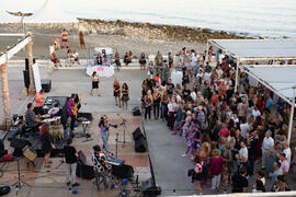 Concierto de Julia Martín. Festival solidario en los Baños del Carmen. Cursos de Verano de la Universidad de Málaga. Málaga. Julio de 2019